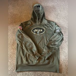 Nike Therma-Fit Salute to Service New York Jets Sweatshirt